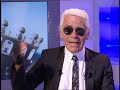 K.Lagerfeld "Je n'ai pas envie d'assister à mon propre enterrement"