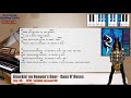 🎹 Knockin&#39; on Heaven&#39;s Door - Guns N&#39; Roses Piano Backing Track with chords and lyrics