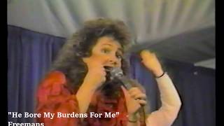 Video thumbnail of ""He Bore My Burdens For Me" - Freemans (1989)"