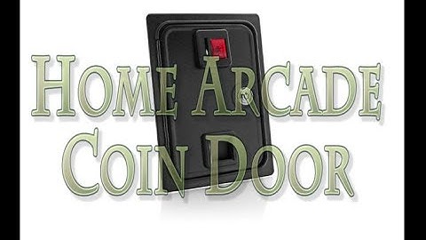 Home Arcade Coin Door
