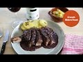 Ribeye Steak With Red Wine Sauce | French Bistro Recipes