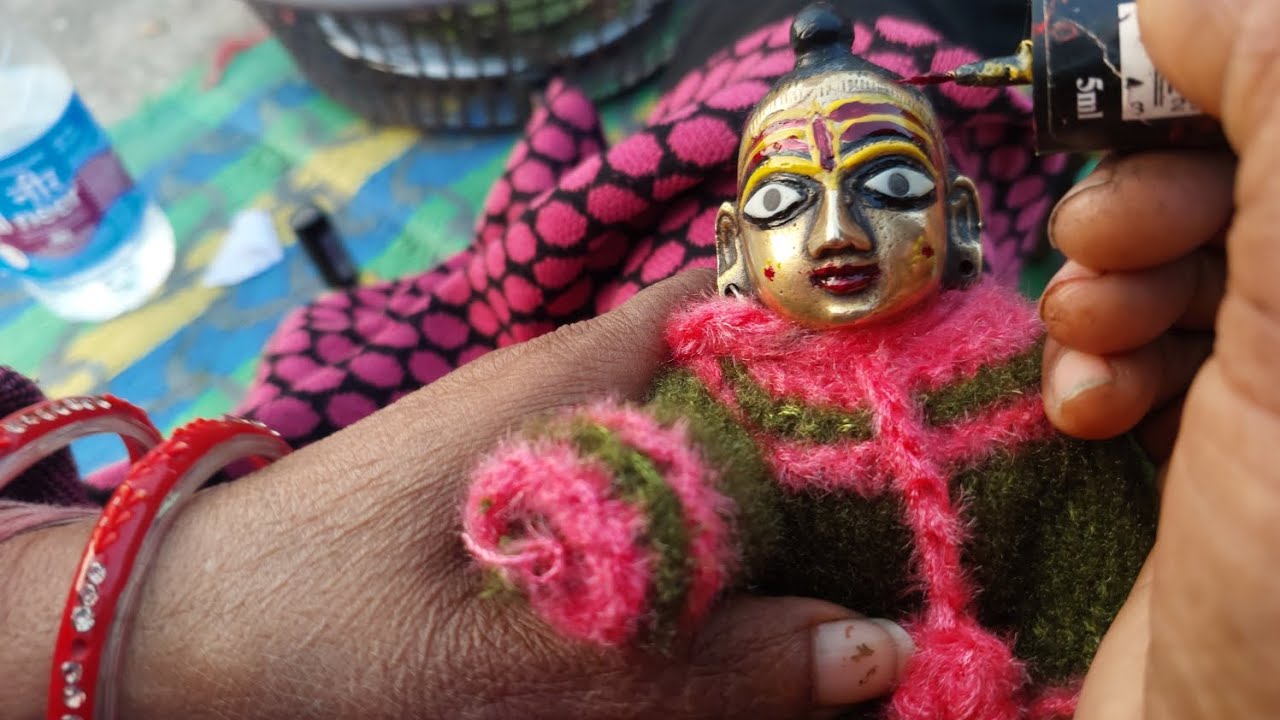 Radharani aur laddugopal ka shringar❣️❣️