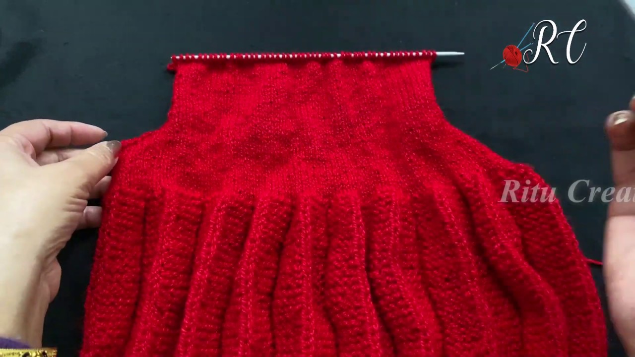 Knitting Design no # 299 for Pullover - YouTube