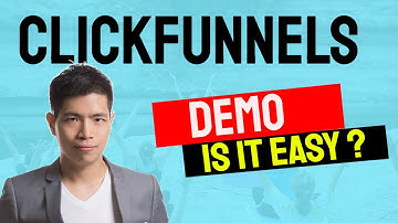 Clickfunnels Demo And Overview- How To Build Your First Sales Funnels - Clickfunnels Tutorial
