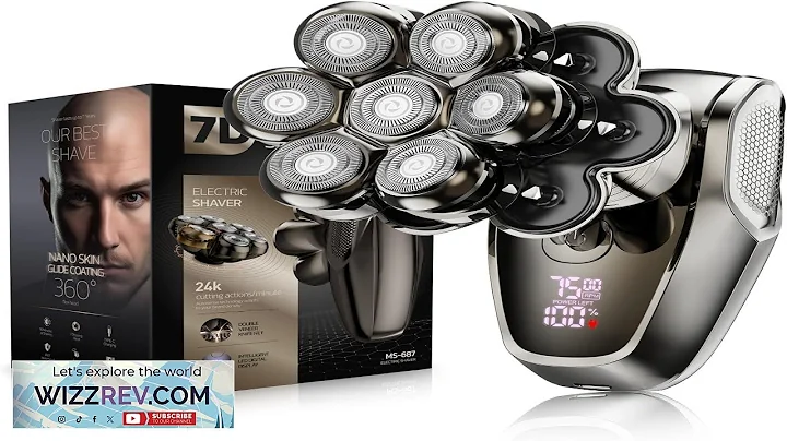 7D Head Shavers for Bald Men SHPAVVER Detachable Head Shaver LED Display Review