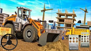 Stickman City Construction  - Heavy Construction Vehicles Driving - New Android Gameplay screenshot 1