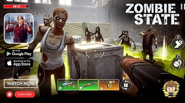 Zombie State: Rogue-like FPS Gameplay Walkthrough - (Android/iOS)