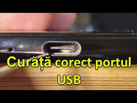 Cum curățam portul USB al telefonului