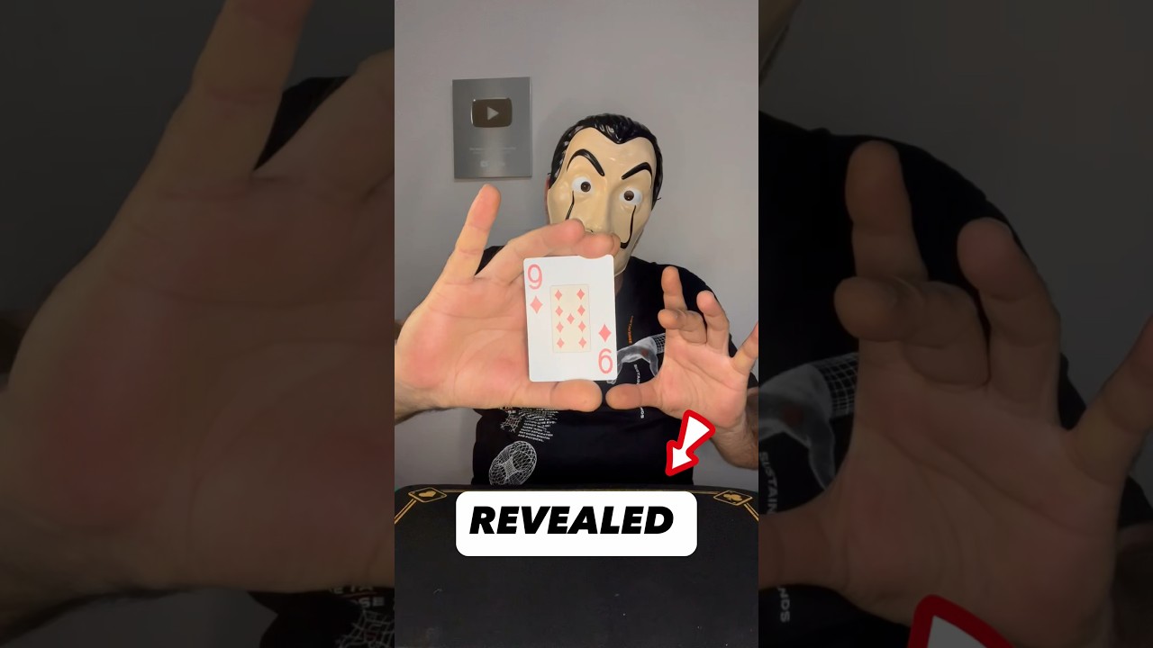 Amazing Magic Trick Revealed! Card vanish