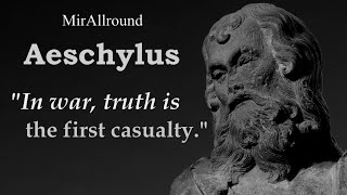 Ancient Greek Wisdom Quotes | Your Will Is Strong Never Make It Soft For Anyone | Aeschylus Quotes screenshot 1