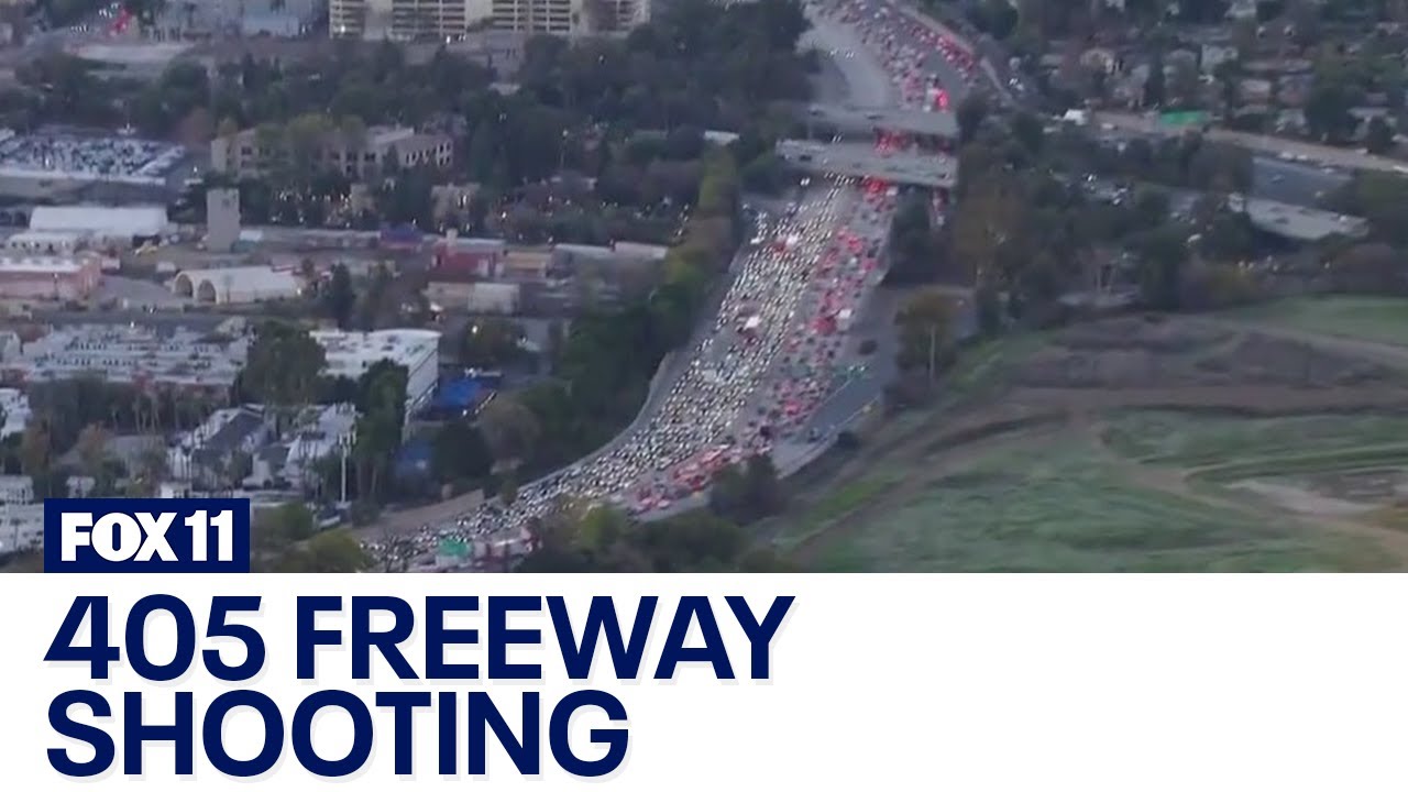 405 Freeway shooting in Sherman Oaks leaves driver critically wounded ...