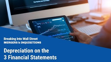 Depreciation on the 3 Financial Statements