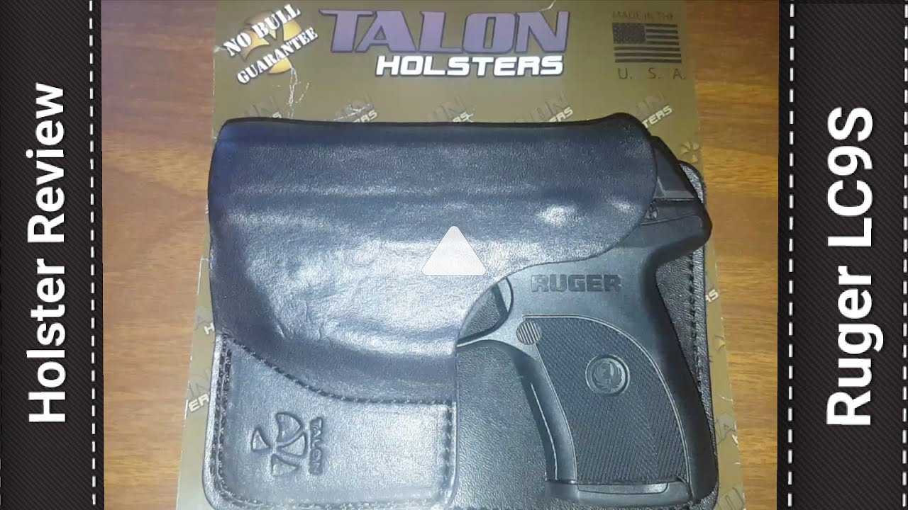 Talon Holsters Wallet Holster Review Ruger LC9S YouTube