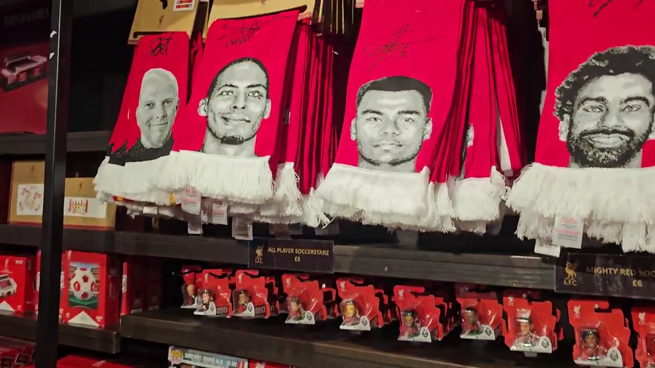 Exploring The New Champion Liverpool Official Club Store!