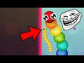 Wall Trap Troll Compilation Part 1-8 In Snake.io Funny Moments / Best Moments