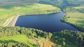 Aerial Views: Drone Flight Over Dungworth, Strines & Bradfield Near Sheffield
