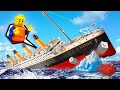I Tested The BIGGEST LEGO Ships Vs EXTREME Disasters 