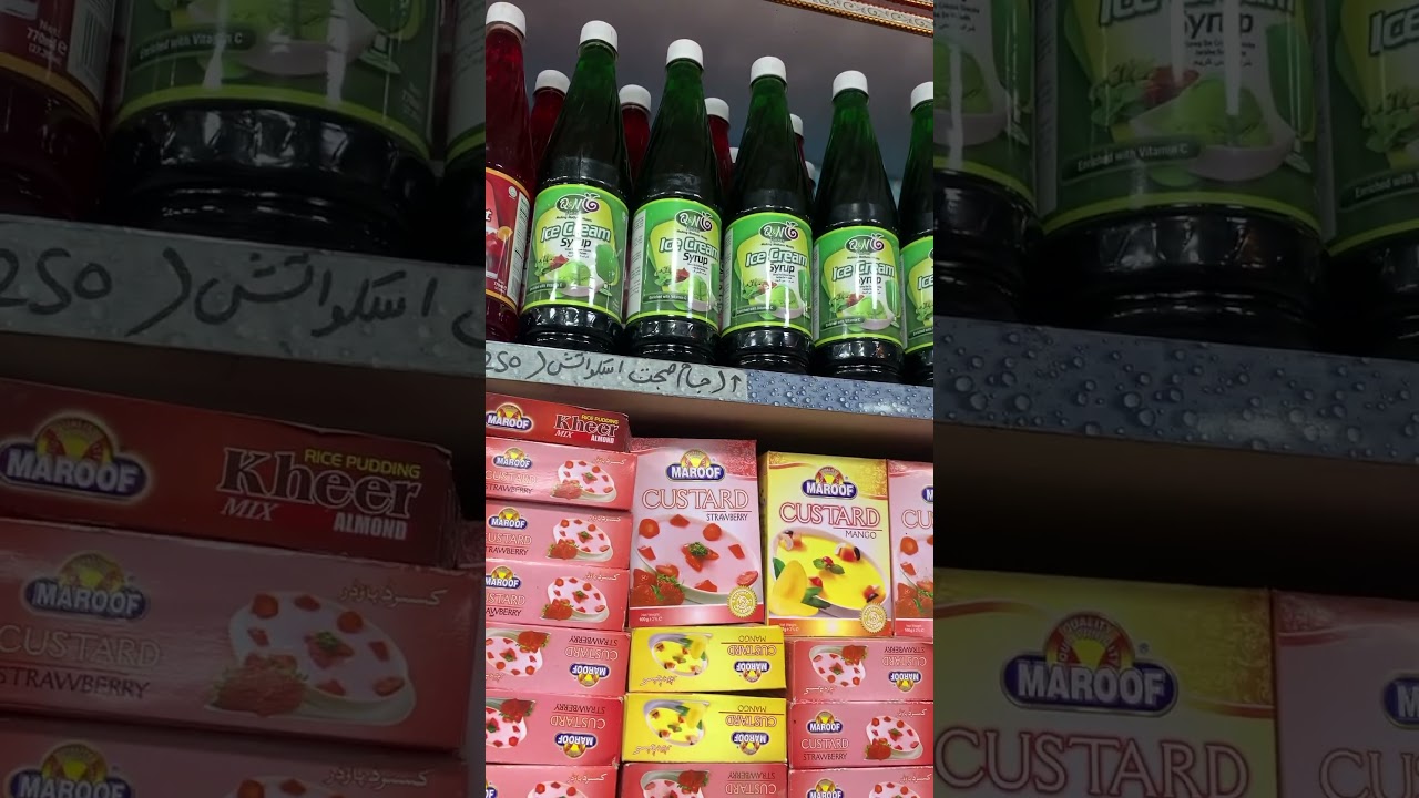 Irani juice available at Durrani Traiders sohrab goth al asif square 