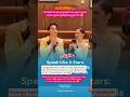 Definisi Setara! El Rumi &amp; Syifa Hadju Bikin Netizen Baper ❤️ English🗣️#syifahadju #elrumi#shorts