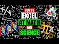 How to Excel at Math and Science