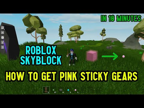 Roblox How To Get Pink Sticky Gears - how to make gear roblox