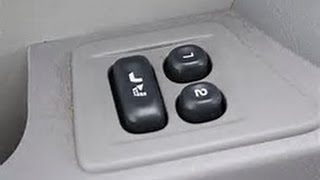 How to personalize Buick Rendezvous settings