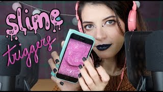 ASMR | ✨ Virtual Slime Triggers! ✨ (Binaural Squishy Sounds) TEASEar APP!