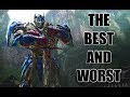 THE BEST AND WORST OF TRANSFORMERS