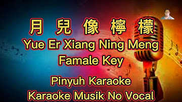 Yue Er Xiang Ning Meng ~ 月兒像檸檬 ~ Karaoke ~ Musik No Vocal