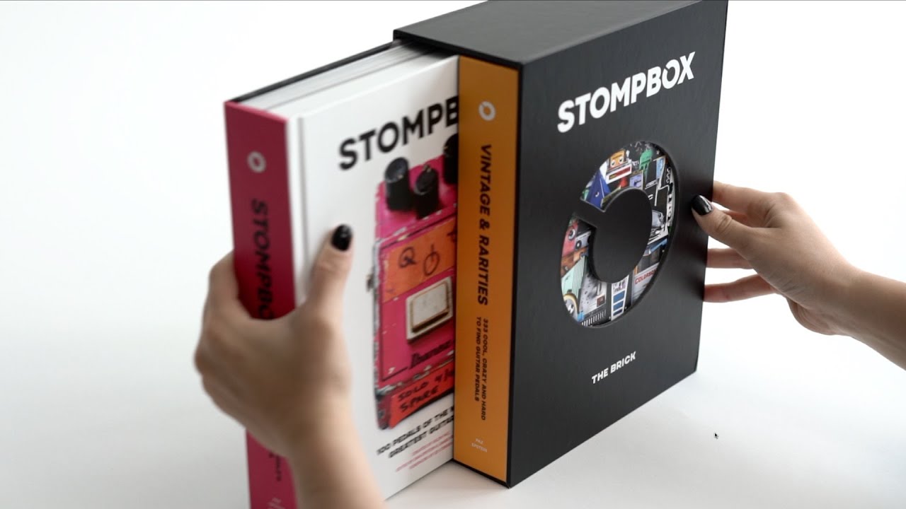 The limited edition Stompbox and Vintage & Rarities books