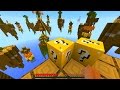 Minecraft HALLOWEEN LUCKY BLOCK SKY WARS #1 w/ Vikkstar, Woofless, BajanCanadian, Lachlan & Preston