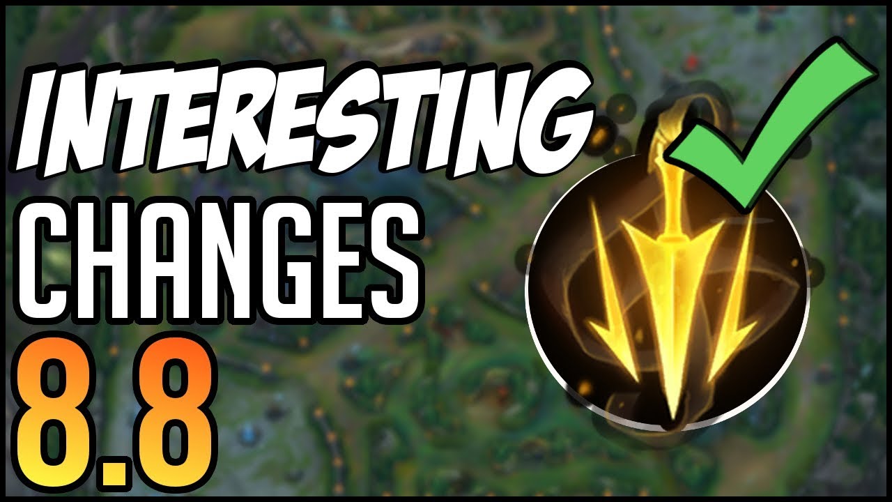 NEW Interesting Changes Coming in Patch 8.8 - HUGE Lethal Tempo Buffs INCOMING! - League of Legends