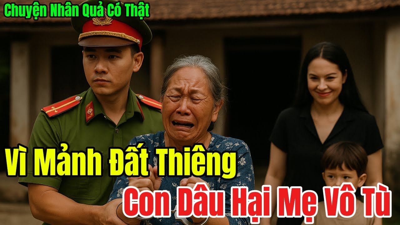 Outline Video Nghiệp bất hiếu - Giành đất mà bỏ tù mẹ già, Gia đình con dâu trả quả báo | Chuyện nhân quả có thật