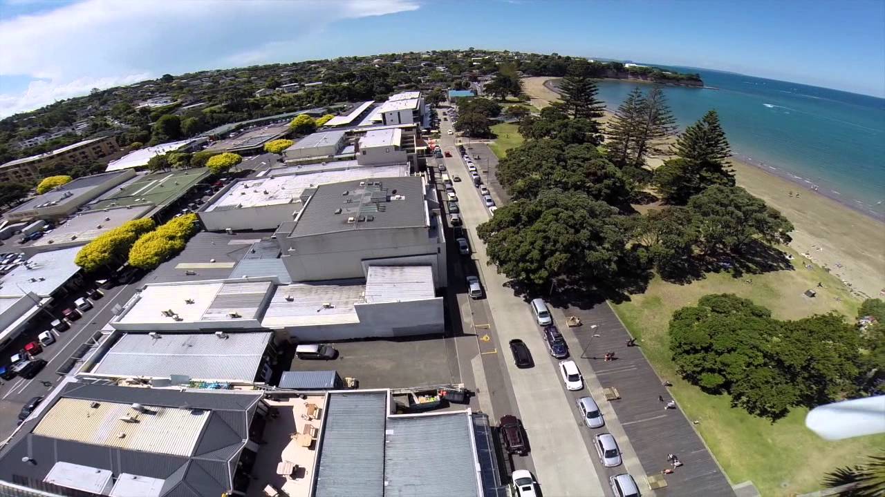 Browns Bay Beach fly over