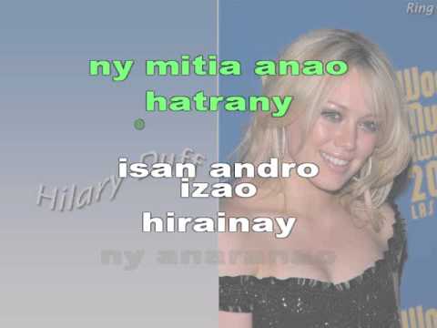 hiraina NANIE (karaoke)