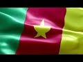 [10 Hours] Cameroon Flag Waving - Video & Audio - Waving Flags