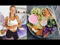 FULL DAY OF EATING IN BALI + my workout & monkeys!