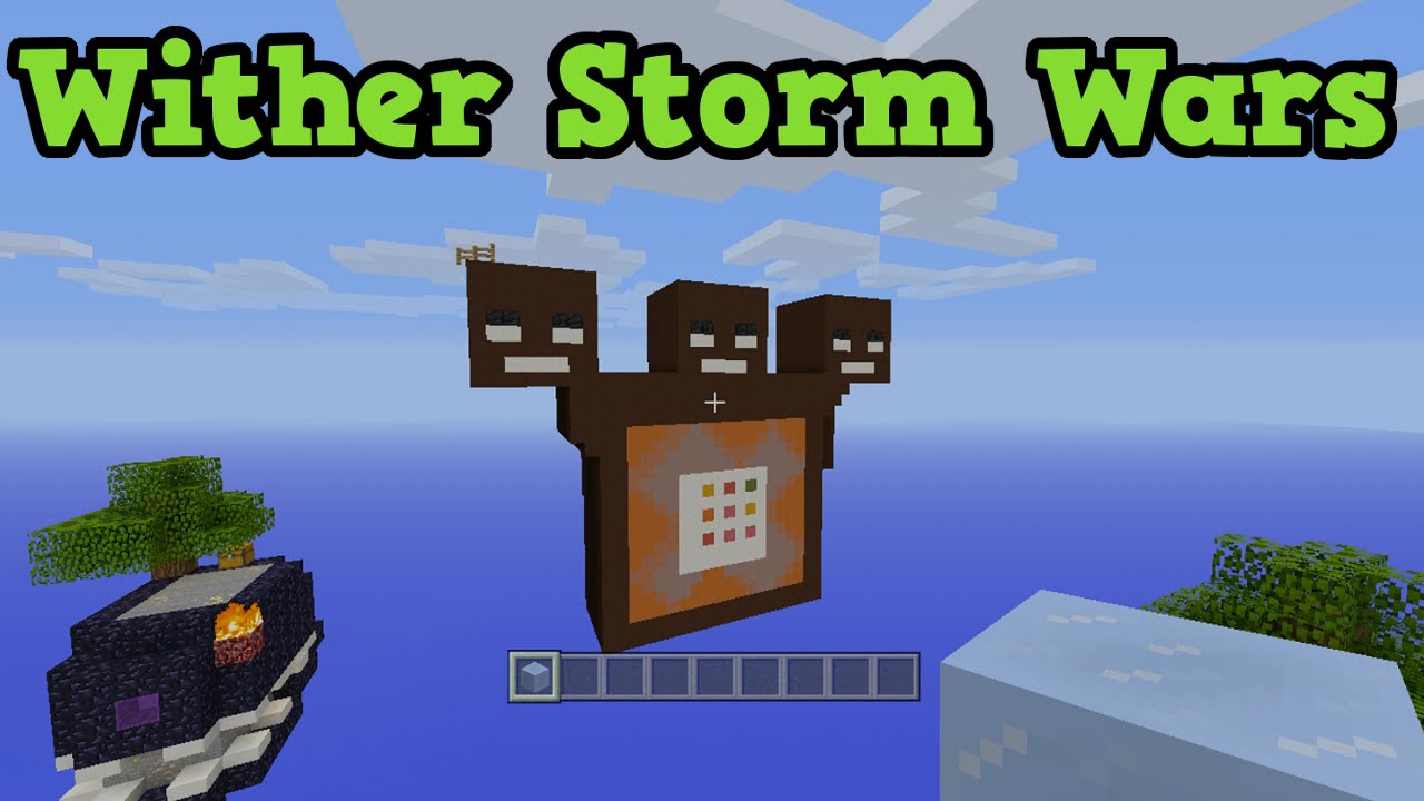 cracker's wither storm mod and distant horizons = this : r/Minecraft