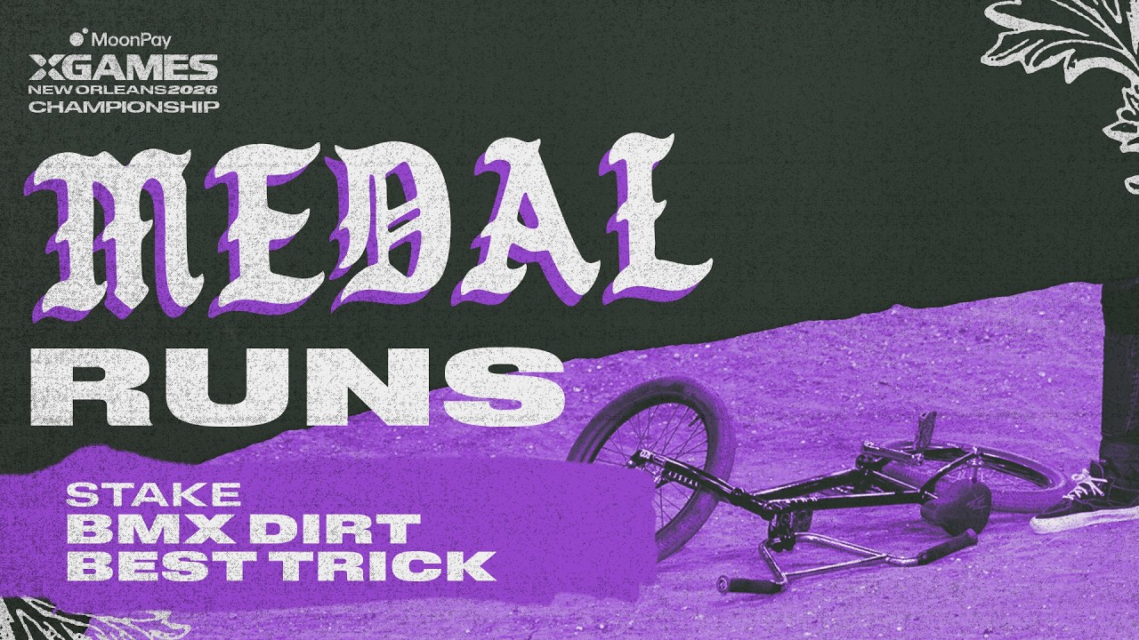 Stake BMX Dirt Best Trick: TOP 3 MEDAL RUNS | MoonPay X Games Championship 2026