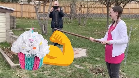 Easter & the Nearly Unbreakable Piñata 💪
