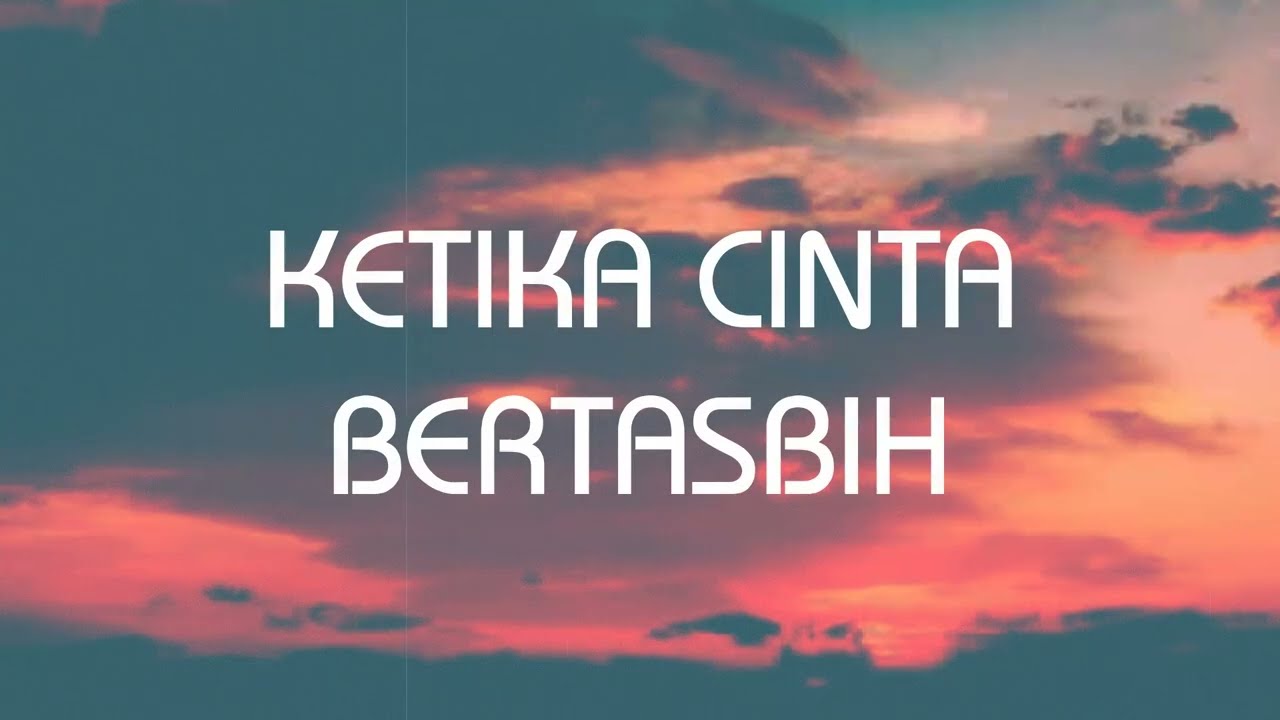 Melly Goeslaw feat Amee - Ketika Cinta Bertasbih - Lirik Nostalgia