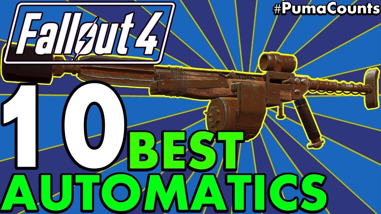 Top 10 Best Automatic Commando Guns And Weapons In Fallout 4 Redux Dlc Survival Pumacounts Youtube