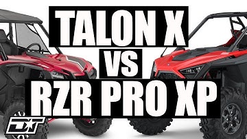 Honda Talon 1000 X vs Polaris RZR PRO XP - Which One Is The Best?!