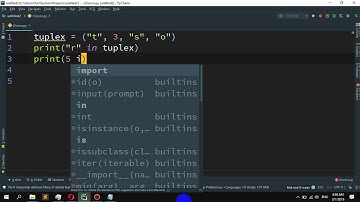 How to Check if an element exists within a tuple in Python