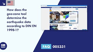 FAQ 005331 | How does the geo-zone tool determine the earthquake data according to DIN EN 1998-1?