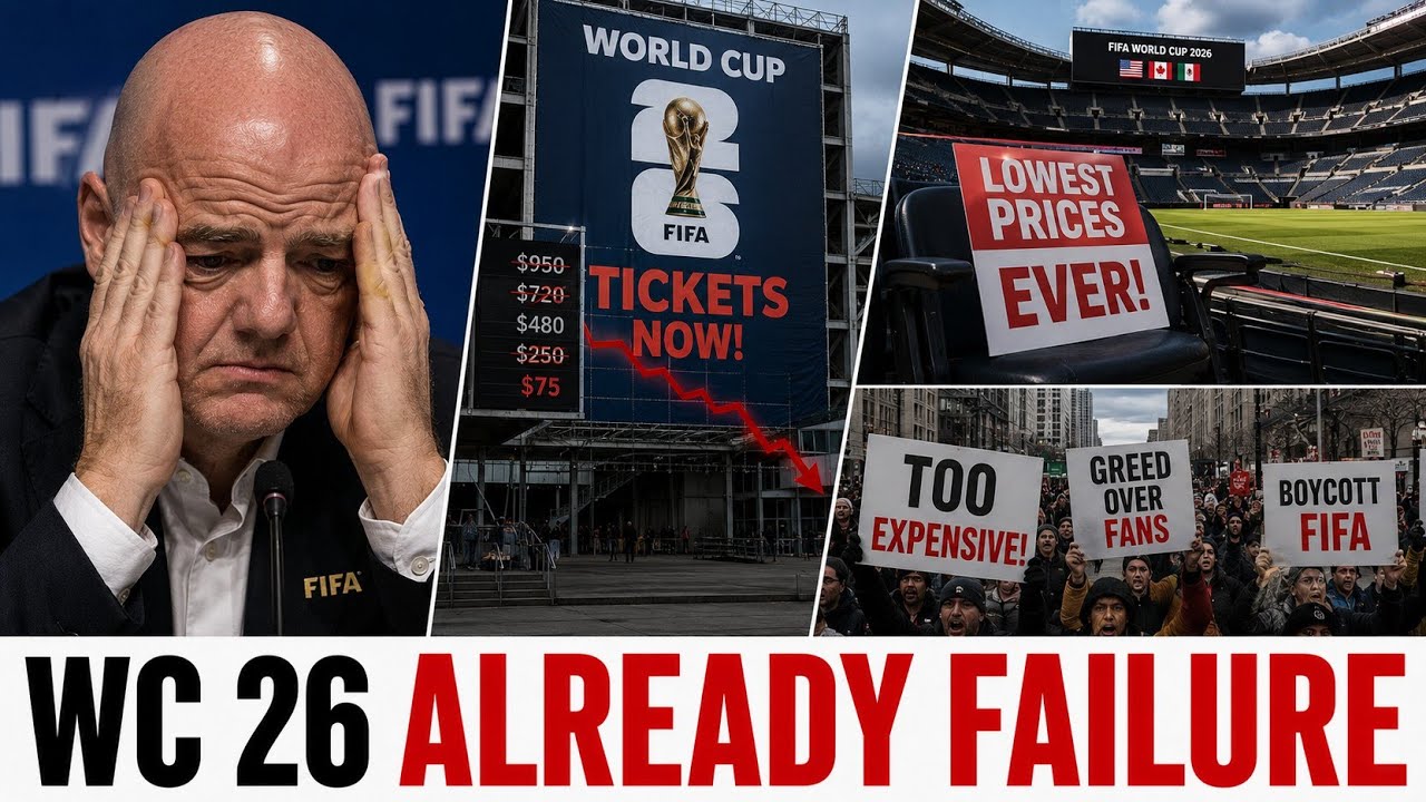 World Cup COLLAPSING as Ticket Prices FREE FALL