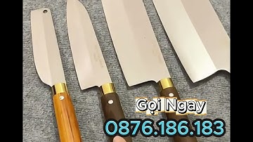 CHỈ 350k 1 BỘ DAO NHÀ BẾP THÉP KHÔNG GỈ CAO CẤP - BẢO HÀNH 1 NĂM