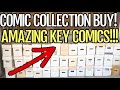 Comic collection buy  amazing key comics