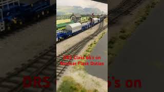 Ercall Heath DRS Class 66’s #modelrailroad #accurascale #modelrailway #railway #modelrail