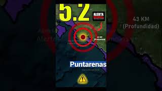 Sismo De 5.2 En Puntarenas, Costa Rica